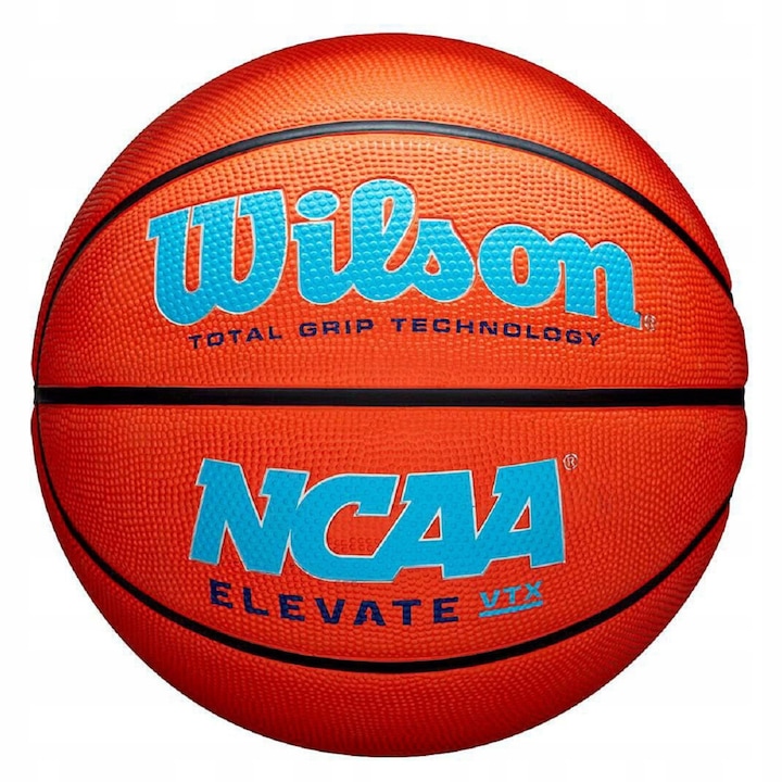 Minge de baschet Wilson NCAA Elevate VTX, dimensiune 5, exterior, Total Grip, rezistenta
