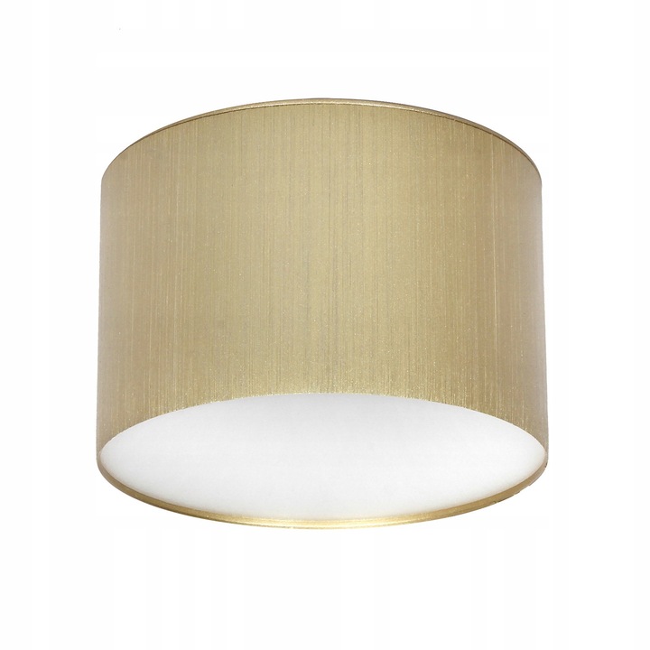 Aplica de tavan Syntron, model PZE-MKL907, 9W, culoare aurie, lumina LED cu temperatura de culoare variabila