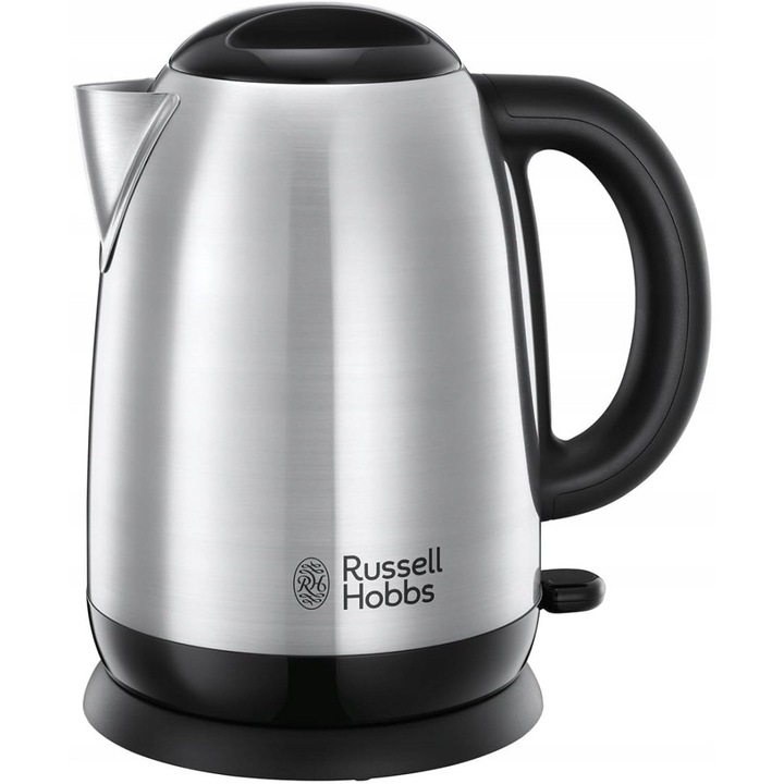 Fierbator electric Russell Hobbs 2400 W 1,7 l, inox, cu baza rotativa 360°