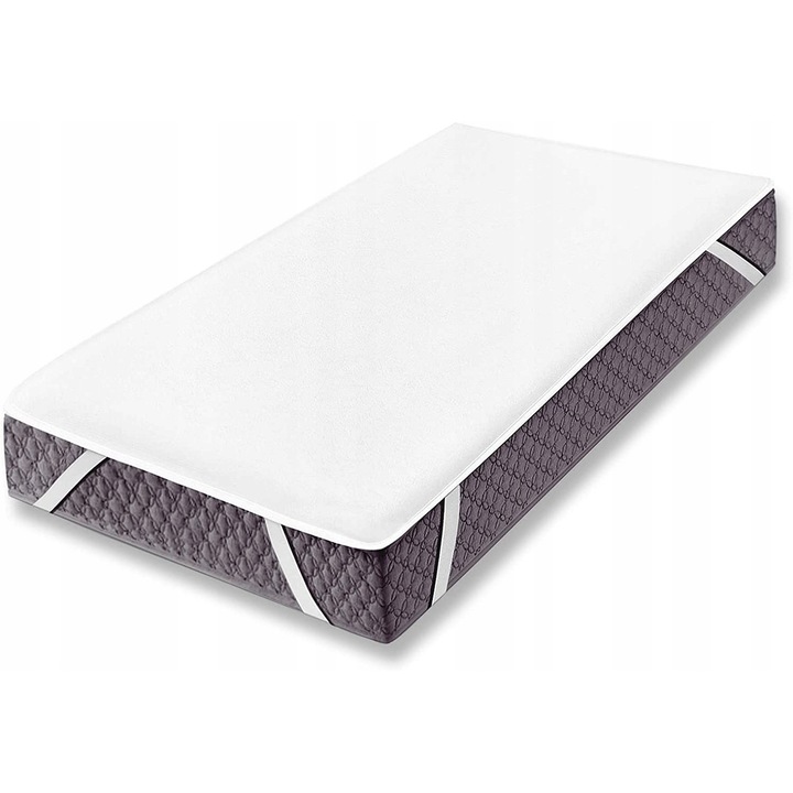 Set 2 Ochranitei pentru Saltea 90x200cm, Wodoodporni, Bumbac, Poliester