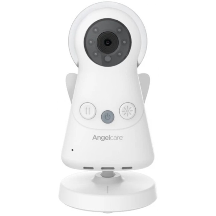 Angelcare AC423-D elektronikus bébiőr, fehér, vevővel és adóval, 250m hatótávolság, 8 csatorna