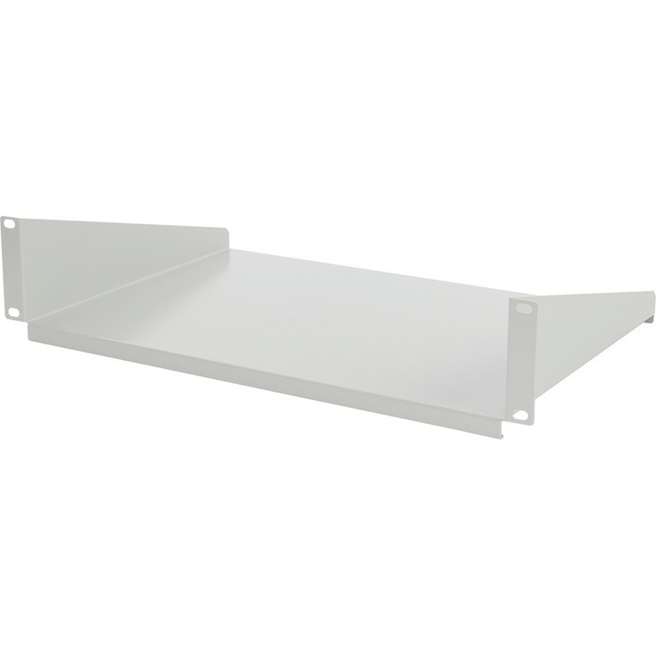 Raft frontal 2U, PULSAR, 440x300mm, gri, pentru safa RACK 19"