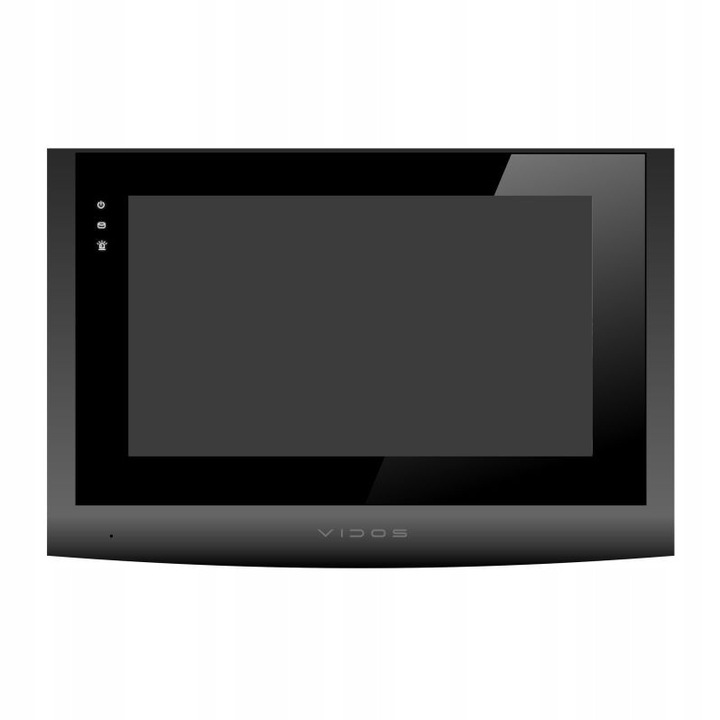 Set interfon video VIDOS M200B-X 7" cu monitor WiFi si statie S202, negru, 210x142x17mm