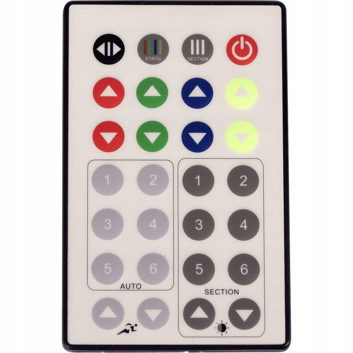 AFX Light távirányító MOBICOLOR9-hez, 3 funkcionális mód, többszínű
