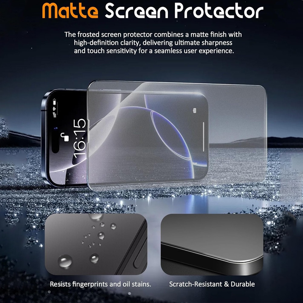 Folie Antireflex pentru Motorola Moto G62 5G, Instalare acasa, Protectie zgarieturi, Antisoc, Silicon Matte Regenerabil, Paper Feel Hydrogel, Transparent
