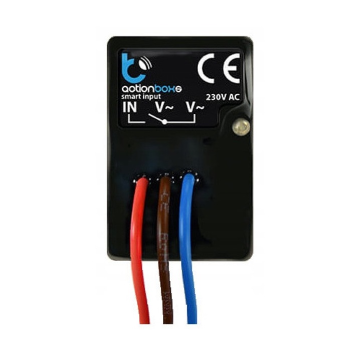 Modul vezérlő Blebox actionBoxS vezetékes, WiFi, 230V, 25x39x24mm