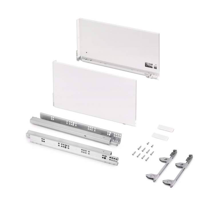 Sufragerie VERTEX 3D, alb, set, L-450mm, H-242mm, capacitate 60kg, reglaj 3D, plina deschidere