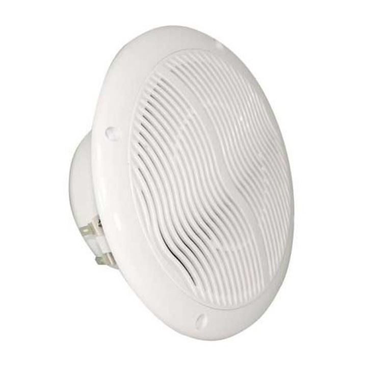 Boxe de tavan/difuzoare incorporate LTC SWR6004, 2 cai, rezistente la apa, 120W max, Alb, 2 buc