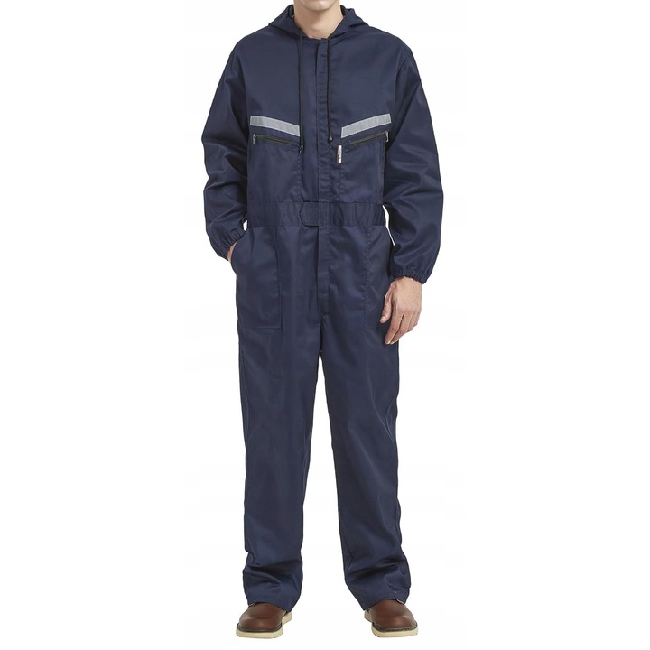 Salopeta de lucru, bleumarin, bumbac/poliester, S