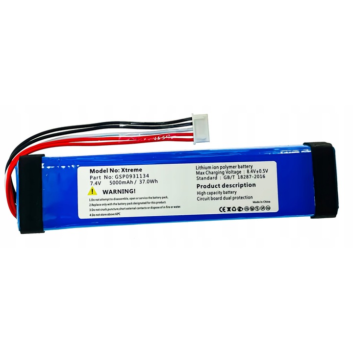 Baterie inlocuibila GSP0931134 5000mAh Li-ion pentru JBL XTREME