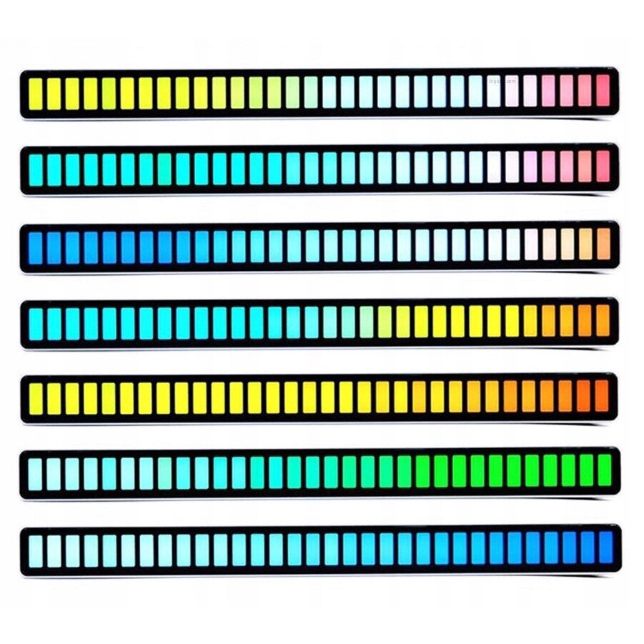 Rgb Color Code Panel Panel LED RGB, control prin Bluetooth, 18x1.6x1.9cm, set complet - eMAG.ro
