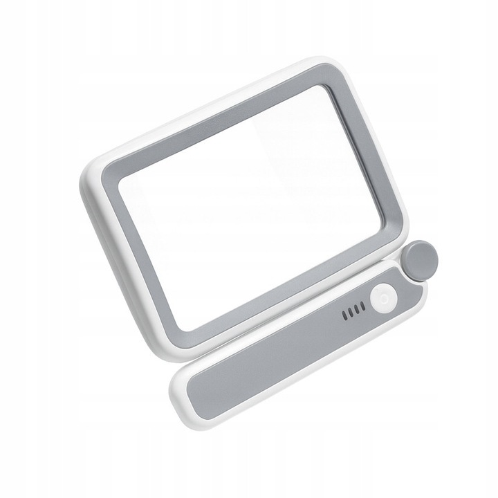 Lupa cu iluminare LED 3,5x, USB, pentru citit, set pentru seniori