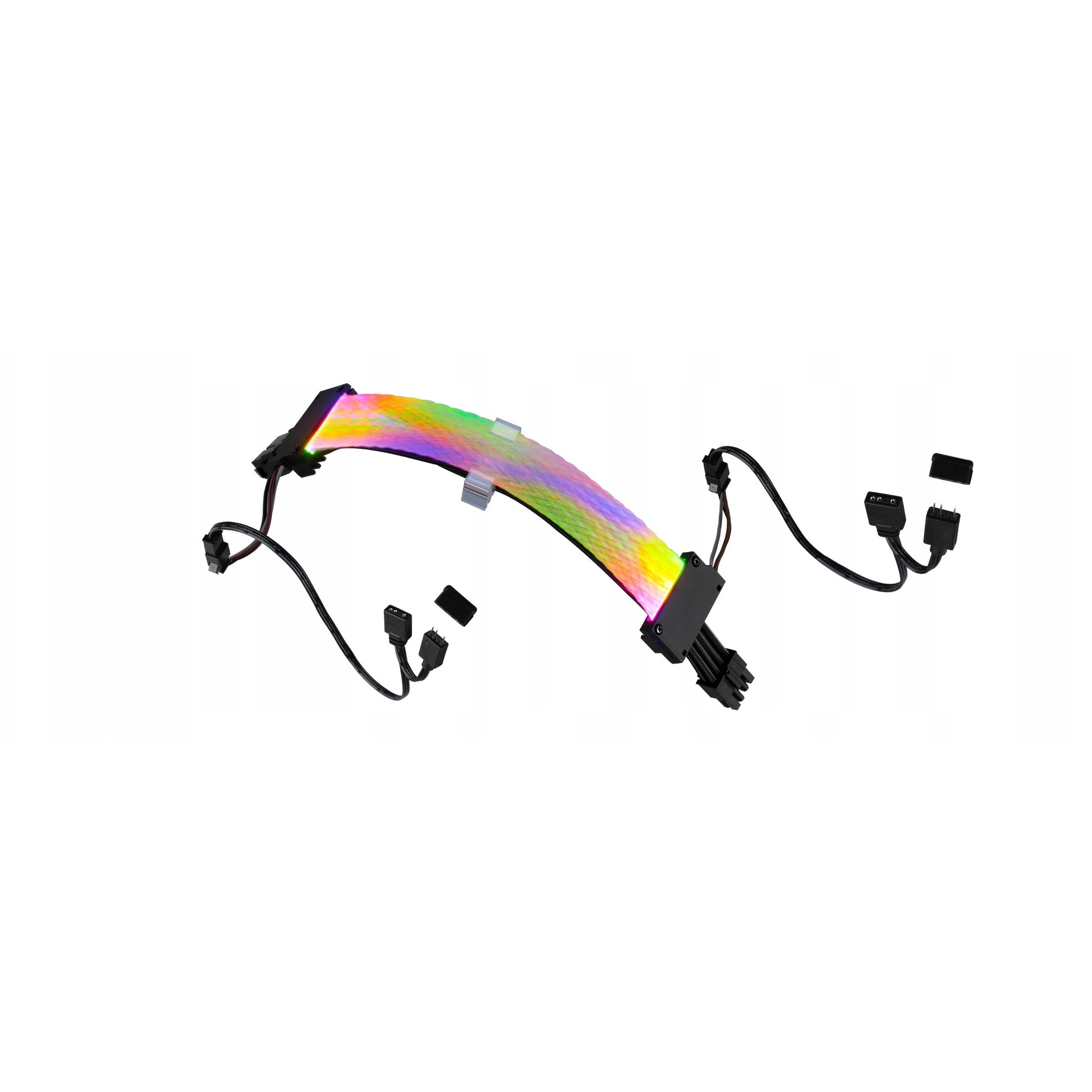 Cablu de extensie ATX ARGB 8-pin Gelid Astra (CA-RGB-8P-01), 30cm, 8 ...