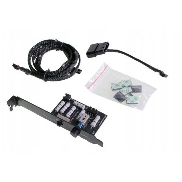 Cabluri LED, NZXT, 2m, port 4-pin, portocaliu