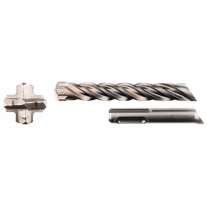 Set de burghie Makita Nemesis II, 12 mm, 1000 mm, SDS-Plus, pentru beton armat