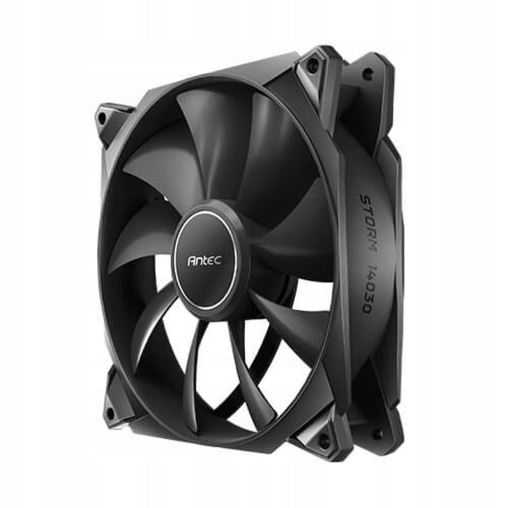 Antec Storm T3 140mm PWM ventilátor szett, 3 db, fekete, 600-1500 RPM, 112.72 CFM