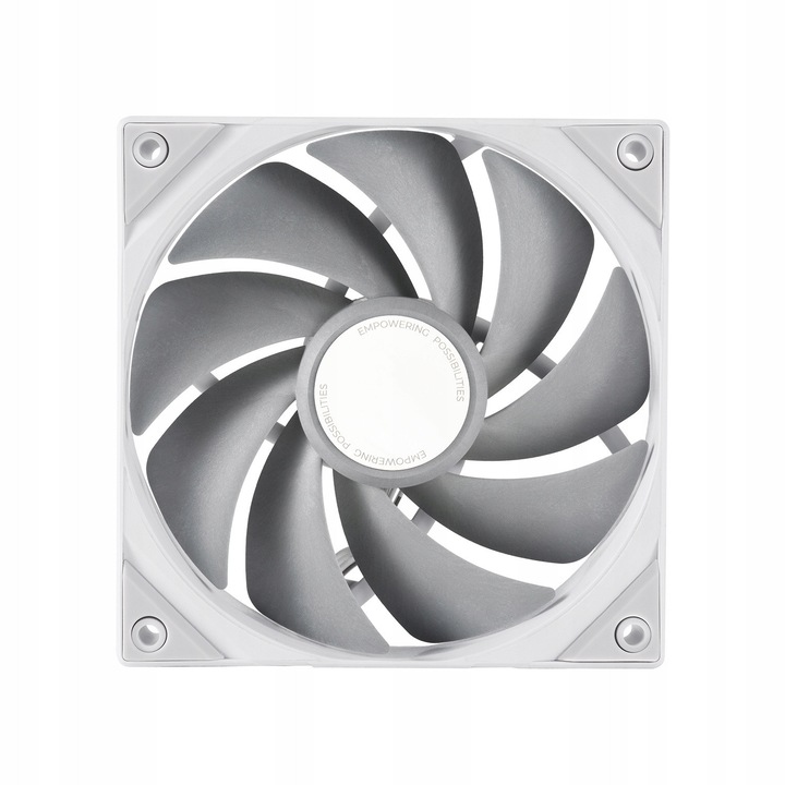 Ventilátor PC Tryx Rota Pro 120mm, 81.32 CFM, 30.97 dB, fehér, 120x120x25mm