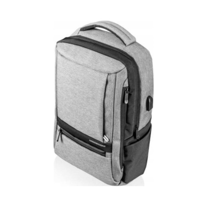 Rucsac laptop MODECOM SMART 15, waterproof, 15,6", cu port USB, dimensiuni compacte