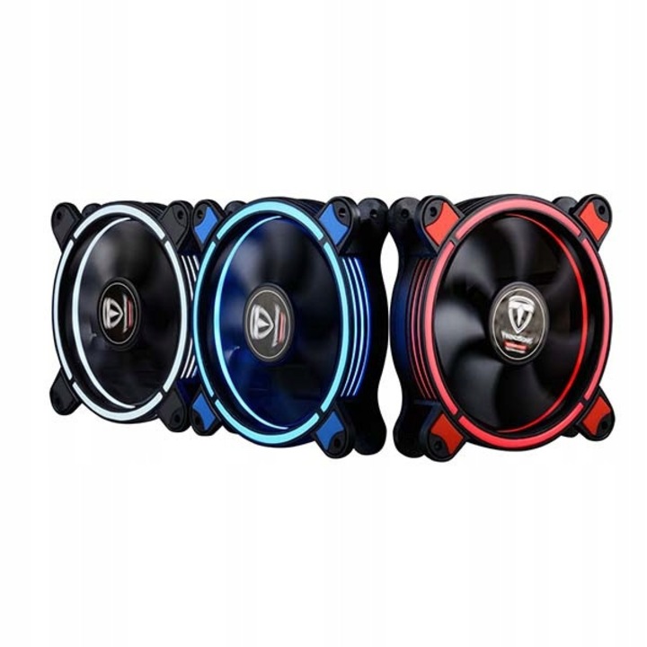 Cyclone Aurora 3 Pro RGB ventilátor szett 120mm és mágneses LED szalagok 30cm, többszínű