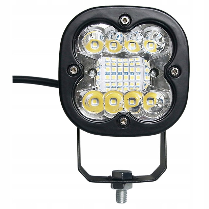 Reflector auto, 60W, negru, 12,7x8x6,8cm, impermeabil IP67, set lampa pentru vehicule