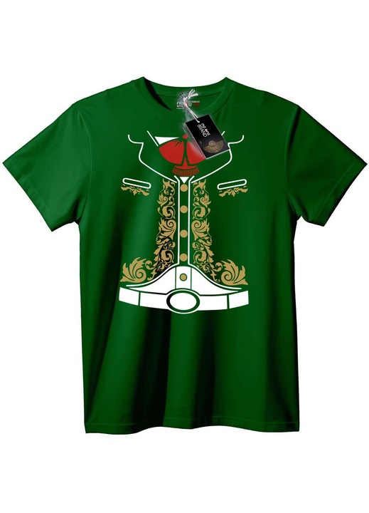Tricou Costum formal, Verde englez