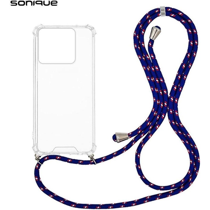 Husa telefon Sonique Armor Clear, antishock, multicolor, pentru Realme C61 4G / C63 4G / Note 60 4G