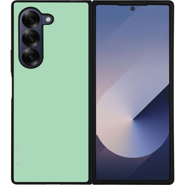 Husa telefon Sonique ColorBloc Series pentru Samsung Galaxy Z Fold 6, silicon, design modern, antiderapant, multicolor