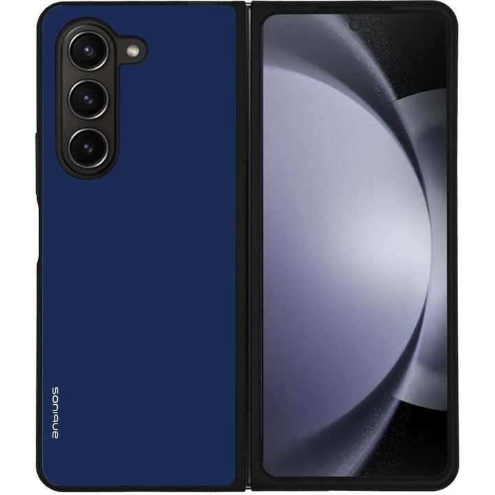 Husa telefon Sonique ColorBloc Series, protectie extra, antichoc, albastra, pentru Samsung Galaxy Z Fold 5