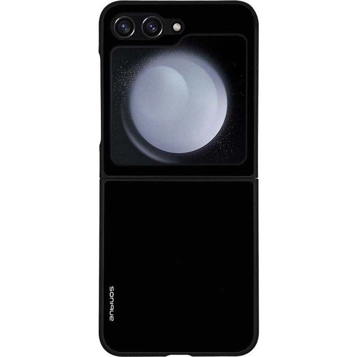 Husa telefon Sonique ColorBloc Series, protectie extra, design modern, negru, pentru Samsung Galaxy Z Flip 5