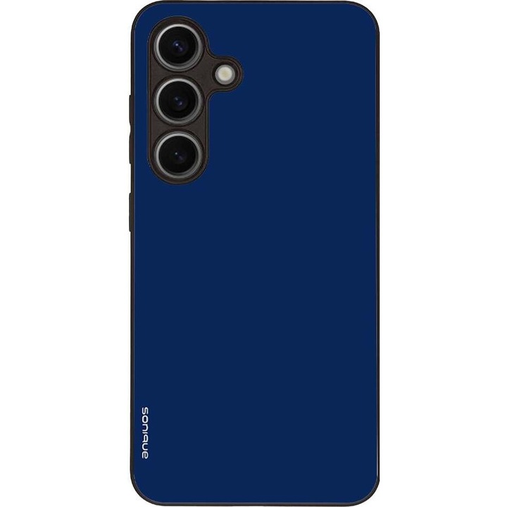 Husa telefon Sonique ColorBloc Series, protectie extra, antiderapanta, albastra, pentru Samsung Galaxy S24