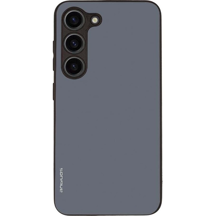 Husa telefon Sonique ColorBloc Series, protectie extra, antiderapanta, albastru, pentru Samsung Galaxy S23