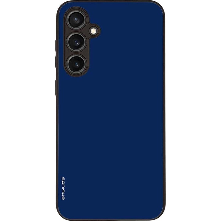 Husa telefon Sonique ColorBloc Series, protectie extra, antiderapant, albastru, pentru Samsung Galaxy S23 FE