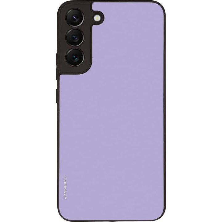Husa telefon Sonique ColorBloc Series, protectie extra, design modern, violet, pentru Samsung Galaxy S22 Plus