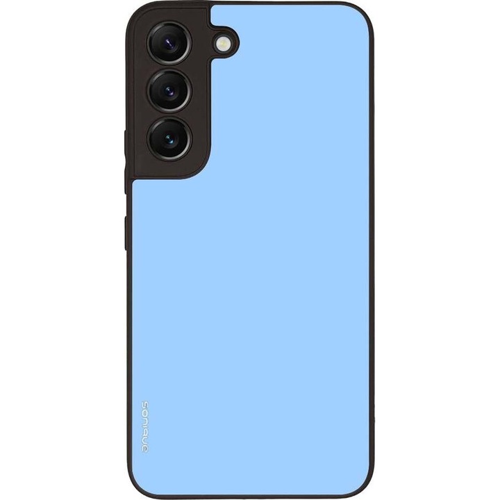 Husa telefon Sonique ColorBloc Series, protectie extra, antisoc, turcoaz, pentru Samsung Galaxy S22