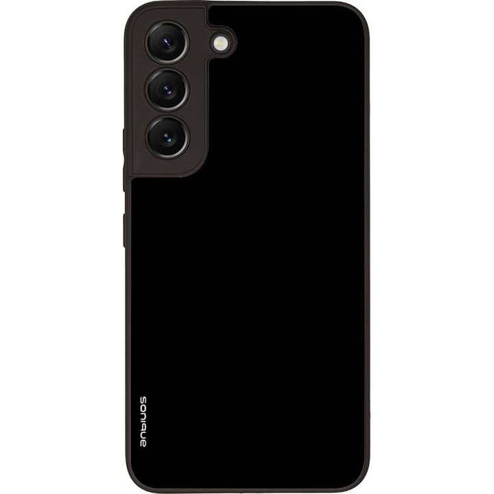 Husa telefon Sonique ColorBloc Series, protectie extra, design modern, negru, pentru Samsung Galaxy S22