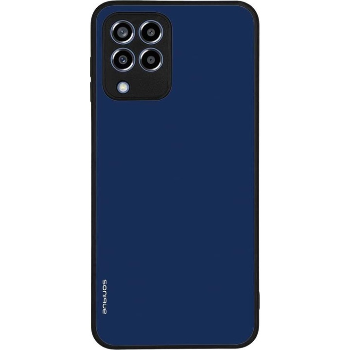 Husa telefon Sonique Colorbloc Series, protectie extra, antiderapant, albastra, pentru Samsung Galaxy M33 5G