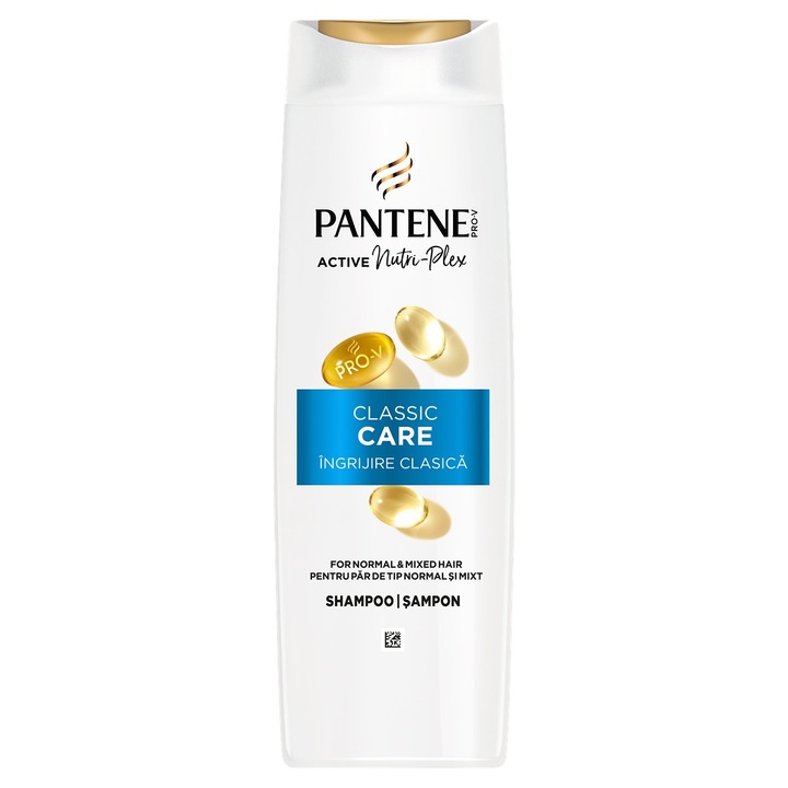 Шампоан Pantene Pro-V Classic Clean, 325 мл, за нормална и смесена коса