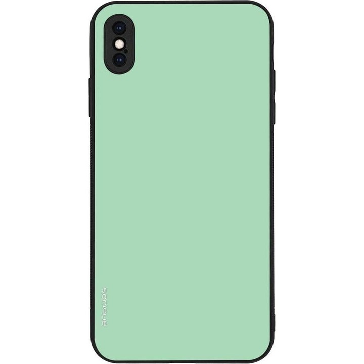 Husa telefon Sonique Colorbloc Series pentru Apple iPhone Xs Max, silicon, design marmura, antiderapant, multicolor