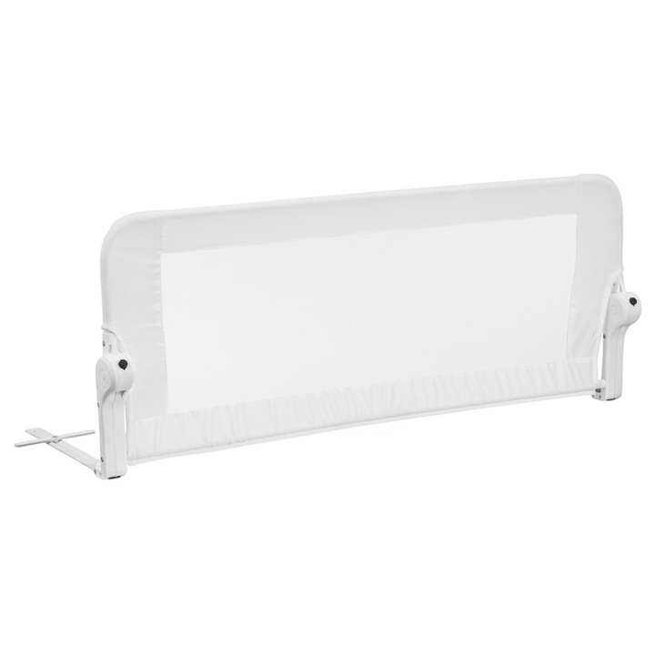 Заситна бариера BabyJem, 120x48, 5 см, метална рамка, сив, комплект