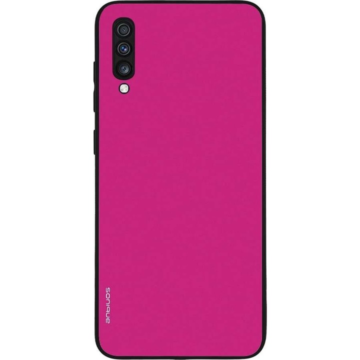 Husa telefon Sonique ColorBloc Series, protectie extra, design modern, roz, pentru Samsung Galaxy A70/A70s