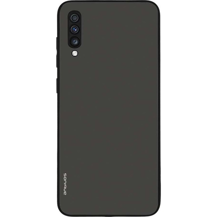 Husa telefon Sonique ColorBloc Series, Carbon, antiderapant, pentru Samsung Galaxy A70/A70s