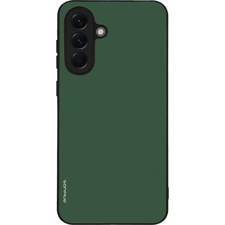 Husa telefon Sonique ColorBloc Series, verde, pentru Samsung Galaxy A56 5G, silicon, design modern