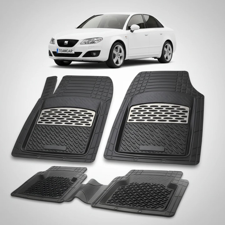 Covorase Seat Exeo Sedan Compatibile 2009-2013, Silver