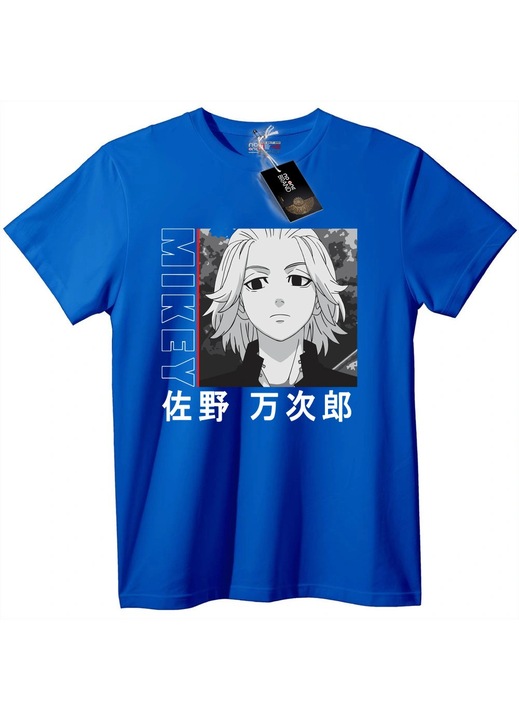 MIKEY Sano Manjirou Anime póló, Kék
