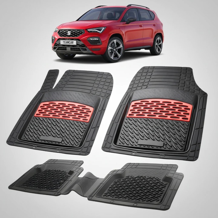 Covorase Seat Ateca SUV Facelift Compatibile 2020-2026, Red