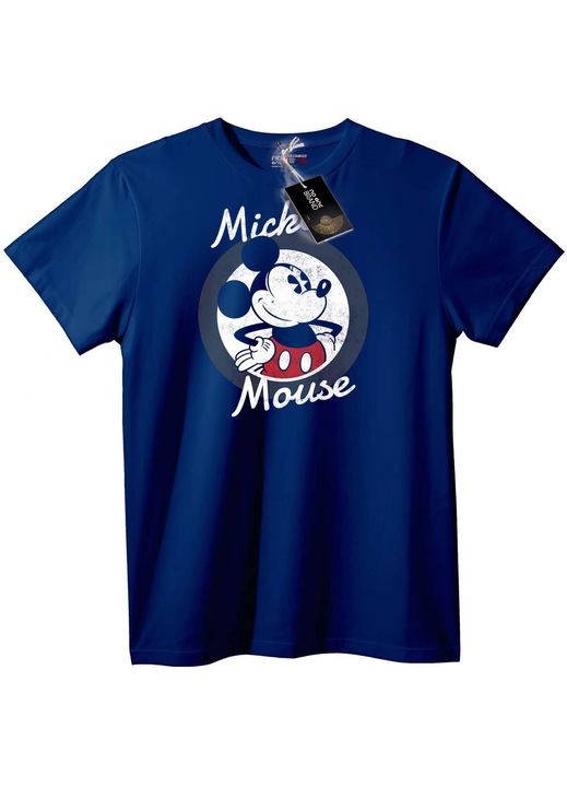 Mickey Mouse klasszikus póló, sötétkék, S
