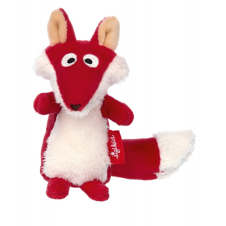 Пъзел, Sigikid, Мини-сортер Лисичка, червен, за деца