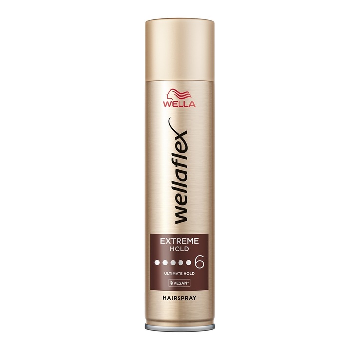 WELLAFLEX Extreme Hold, hajlakk, extra erős tartással, 400 ml