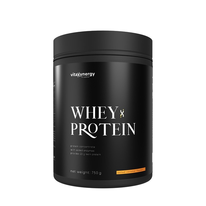 Протеинов прах VITAXYNERGY Карамел със сол, 22g протеин на доза, 750g