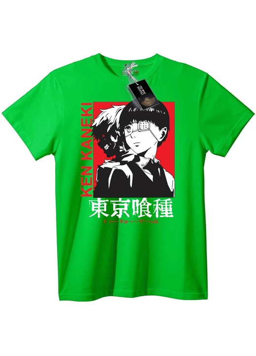 Tokyo Ghoul Ken Kaneki póló, Világoszöld